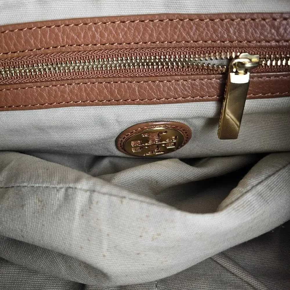 Tory Burch Tan‎ Leather Amanda Hobo Bag
